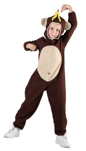 Affe Kinder-Fancy Dress Party Kostüm Alter 7-9 Jahre von Henbrandt