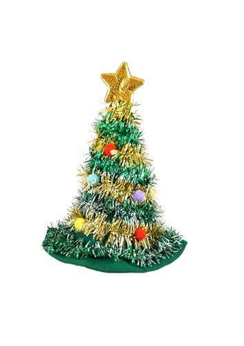 Erwachsene Weihnachtsbaum Hut Mit Stern Neuheit-spaß Weihnachtsparty Mütze Erwachsene Weihnachtsbaum Hut Mit Stern Neuheit-spaß Weihnachtsparty Mütze von Henbrandt
