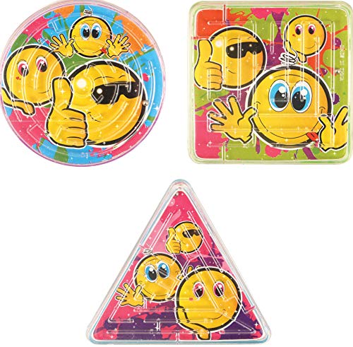HENBRANDT 10 x Mini-Puzzle mit Smiley-Gesichtern HENBRANDT 10 x Mini-Puzzle mit Smiley-Gesichtern von Henbrandt