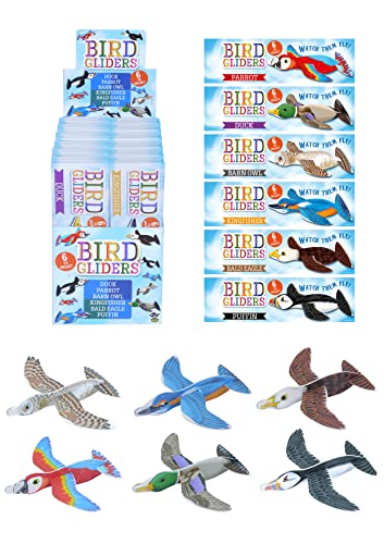 HENBRANDT 8 Stück Vogelgleiter - Kinder Styropor Fliegende Gleiter Spielzeug Loot Party Tütenfüller Hochzeit für Mädchen und Jungen HENBRANDT 8 Stück Vogelgleiter - Kinder Styropor Fliegende Gleiter Spielzeug Loot Party Tütenfüller Hochzeit für Mädchen und Jungen von Henbrandt