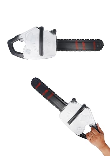 Henbrandt Blutige Kettensägen-Requisite, Einzelpackung, realistisches Horror-Kostüm, Zubehör für Halloween, Cosplay, Party, Erwachsene, Kinder, Jungen, Mädchen, 45 cm x 15 cm von Henbrandt