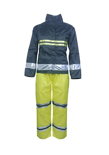 Henbrandt FeuerwehrMannn Kostümkleid für Jungen Einheitsgröße (Alter 4 bis 6) von Henbrandt