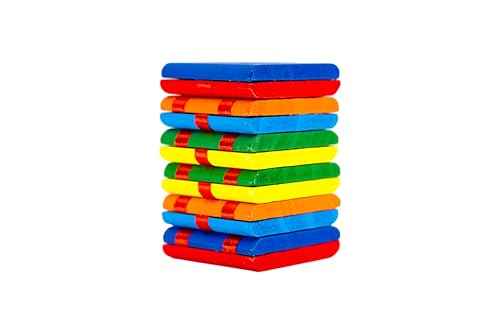 HENBRANDT Kinder Holz Jacob Ladder Retro Spiel Click Clack Sensory Fidget Toy Developmental Toys Lernspiele Holz Lernspielzeug von Henbrandt