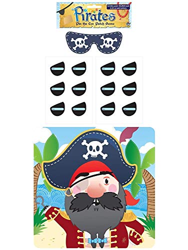 14Pc Stick The Eye Patch On The Pirate Game von Henbrandt