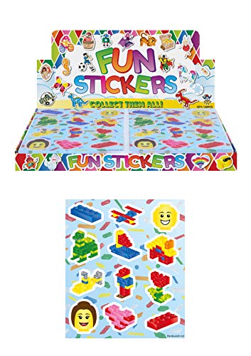 Henbrandt Stickerbögen für Ziegelsteine, 12 Stück pro Blatt, Großhandelskiste mit 120 Blatt Henbrandt Stickerbögen für Ziegelsteine, 12 Stück pro Blatt, Großhandelskiste mit 120 Blatt von Henbrandt