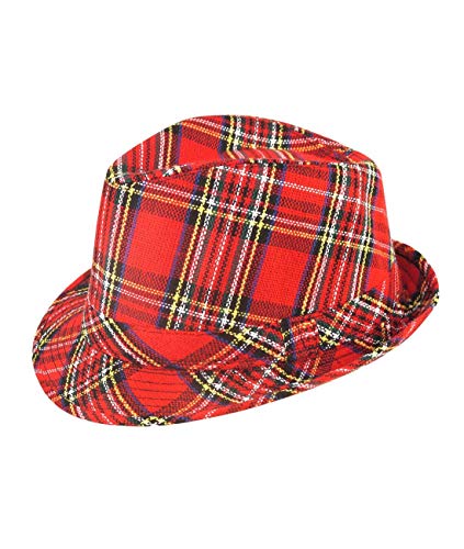Hut Schottenkaro Filzhut Schotte schottisch Schottland Brennt Nacht Bucht City Roller Hut Schottenkaro Filzhut Schotte schottisch Schottland Brennt Nacht Bucht City Roller von Henbrandt