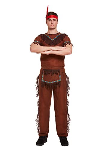 Indianerhäuptling-Kostüm - für Erwachsene/Herren von Henbrandt