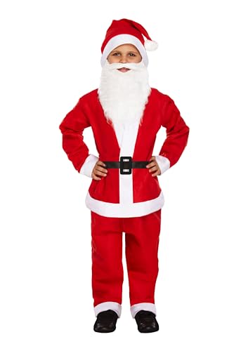 Kinder Jungen Santa Weihnachtsmann Krippe Kostüm -10-12 Jahre Kinder Jungen Santa Weihnachtsmann Krippe Kostüm -10-12 Jahre von Henbrandt