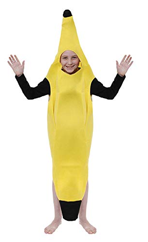 Kinder-gelbe Bananen Kostüm Alter 10-11 Jahre Kinder-gelbe Bananen Kostüm Alter 10-11 Jahre von Henbrandt