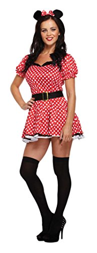 Henbrandt Missy Mouse Kostüm für Damen, Größe 36-40 von Henbrandt