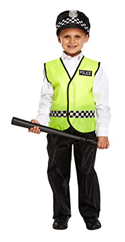POLICEMAN Medium 7 – 9 YRS Size (Kostüm) von Henbrandt