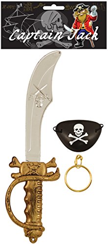 Piraten Schwert mit Zubehör [Spielzeug] von Henbrandt