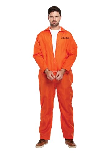 Prisoner Fancy Dress Costume (Orange) von Henbrandt