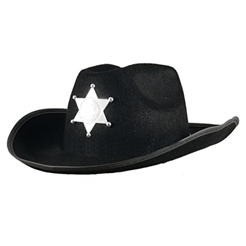 Smiffys Sheriff-Hut mit Abzeichen, One Size von Henbrandt