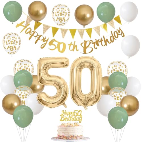 50Geburtstag Frau,50 Geburtstage Mann, Luftballons Geburtstage,Deko 50. Geburtstag Mann, Geburtstag Deko Geschenk,Luftballons GrüN,Happy Birthday Girlande,Zahlen ballons 50 50Geburtstag Frau,50 Geburtstage Mann, Luftballons Geburtstage,Deko 50. Geburtstag Mann, Geburtstag Deko Geschenk,Luftballons GrüN,Happy Birthday Girlande,Zahlen ballons 50 von HenfuME
