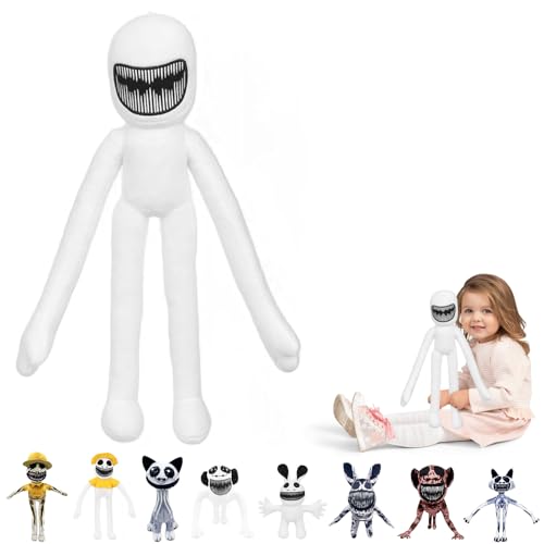 Hengrongshen Zoo-nomaly Plush, 40 cm Zoo-nomaly Peluche, 2024 Neue Zoo Horror Game Plush Cushion für Jungen, Mädchen, Erwachsene, Halloween Geburtstag, Zoo Anomalie Stoffpuppe (Schlanker Mann) von Hengrongshen