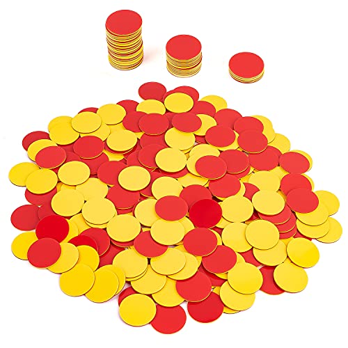 Stochastic Box Runde Math Counters,Kunststoff zwei Farbe Zähler gelb&Rot 200 PCS, Bildungsspielzeug zu Hilfe Kinder Lernen Stochastic Box Runde Math Counters,Kunststoff zwei Farbe Zähler gelb&Rot 200 PCS, Bildungsspielzeug zu Hilfe Kinder Lernen von Hengulus