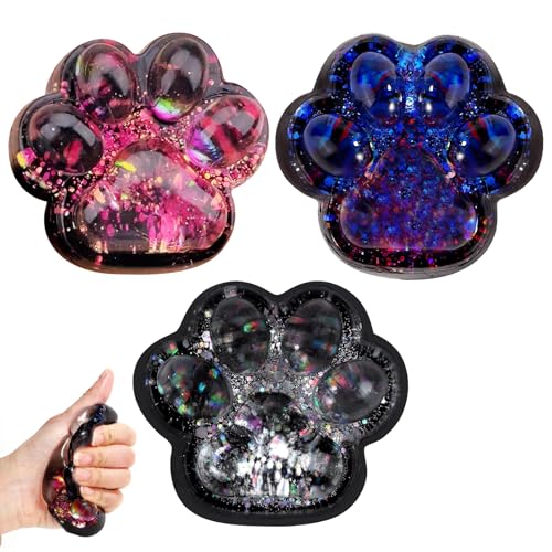 3 Stück Cat Paw Squishy, Squishy Pfote, Katzenpfoten Squishy, Süße Weiche Katzenpfoten Quetschspielzeuge, Squishy Katze Pfote, Cat Paw Squeeze Toy, Stressabbau Fidget Toys für Kinder und Erwachsene 3 Stück Cat Paw Squishy, Squishy Pfote, Katzenpfoten Squishy, Süße Weiche Katzenpfoten Quetschspielzeuge, Squishy Katze Pfote, Cat Paw Squeeze Toy, Stressabbau Fidget Toys für Kinder und Erwachsene von Henjunu