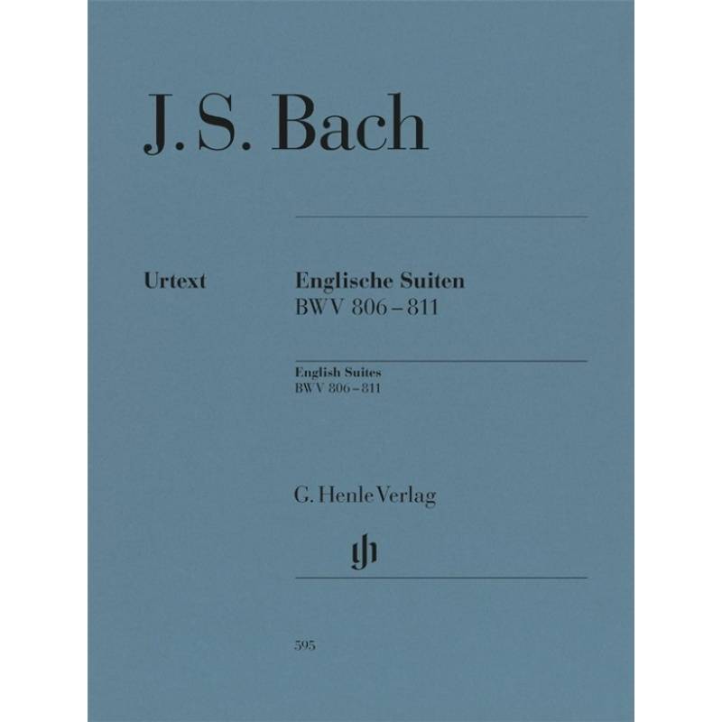 Johann Sebastian Bach - Englische Suiten BWV 806-811 von Henle