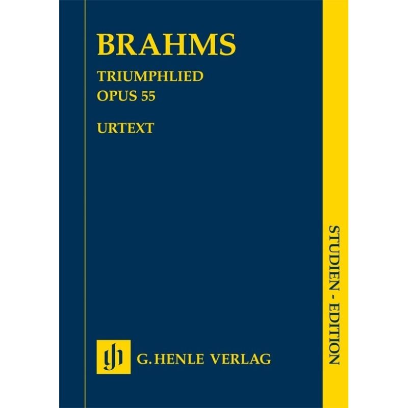 Johannes Brahms - Triumphlied op. 55 von Henle