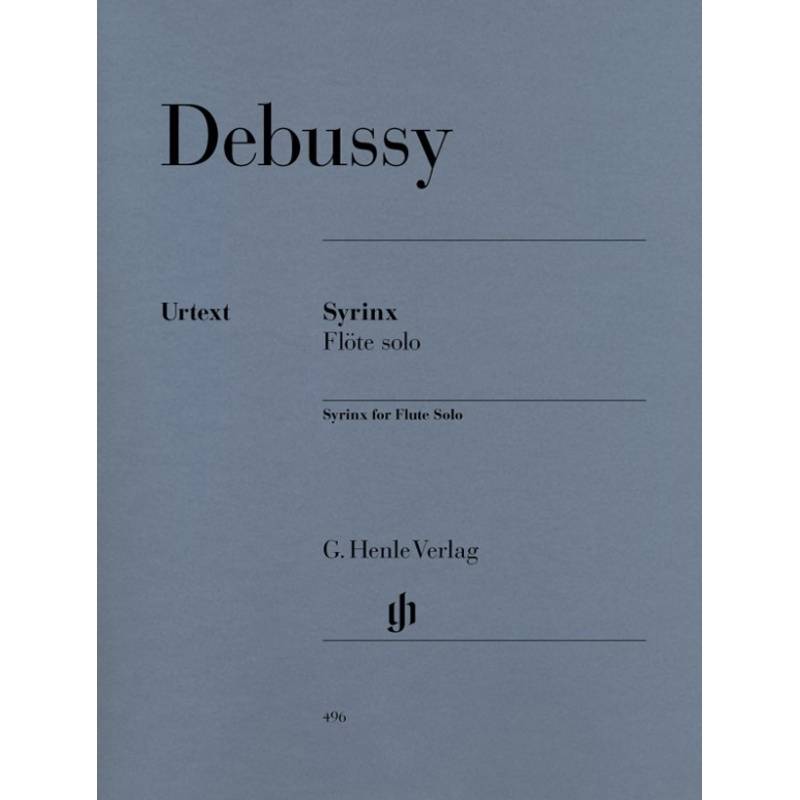 Claude Debussy - Syrinx - La flûte de Pan für Flöte solo von Henle