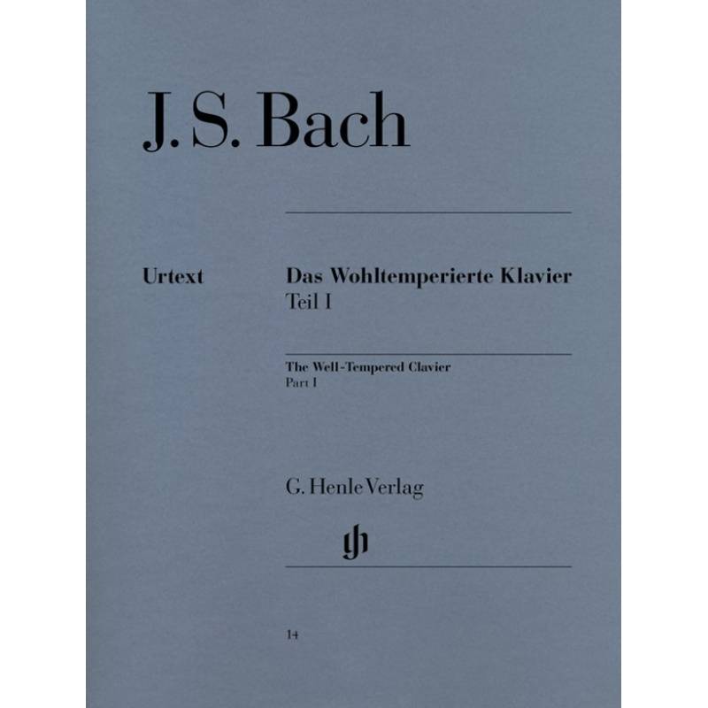 Johann Sebastian Bach - Das Wohltemperierte Klavier Teil I BWV 846-869 von Henle