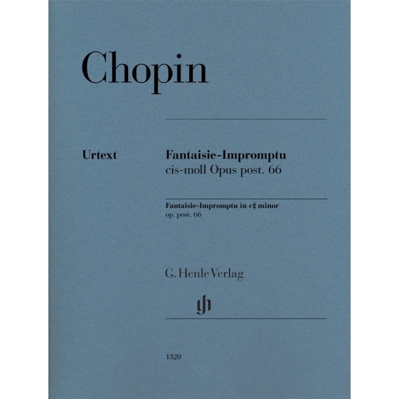 Frédéric Chopin - Fantaisie-Impromptu cis-moll op. post. 66 von Henle
