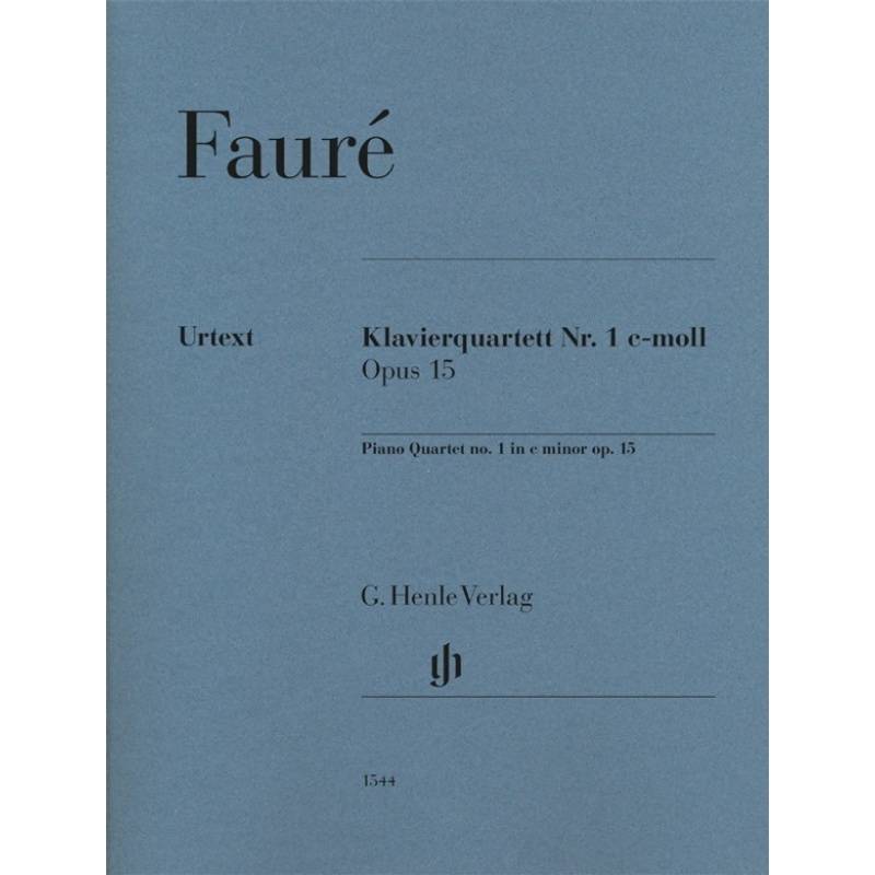 G. Henle Urtext-Ausgabe / Gabriel Fauré - Klavierquartett Nr. 1 c-moll op. 15 von Henle