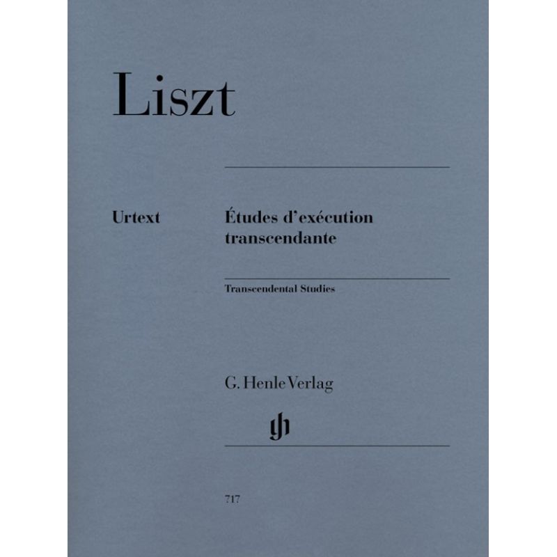 Franz Liszt - Études d'exécution transcendante von Henle