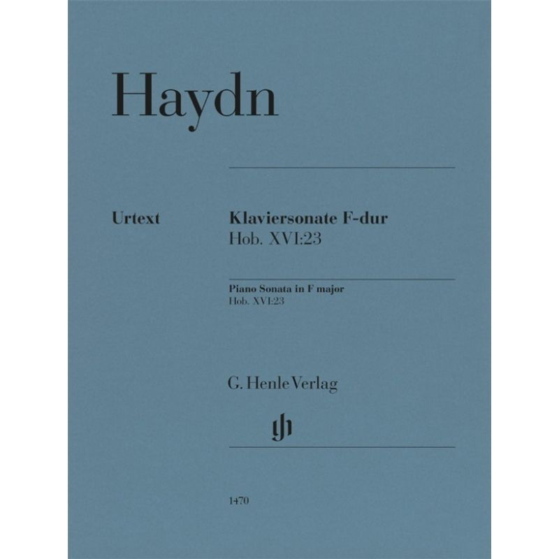 Joseph Haydn - Klaviersonate F-dur Hob. XVI:23 von Henle