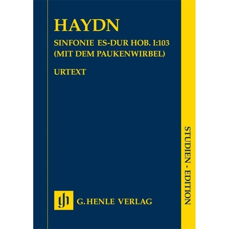 Joseph Haydn - Sinfonie Es-dur Hob. I:103 (mit dem Paukenwirbel) (Londoner Sinfonie) von Henle