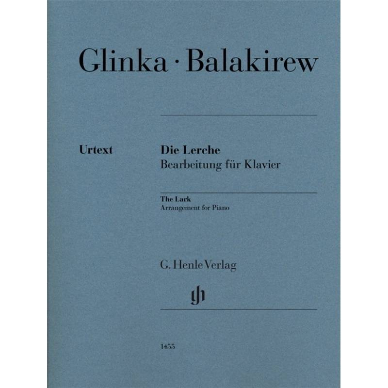 Mili Balakirew - Die Lerche (Michail Glinka) von Henle