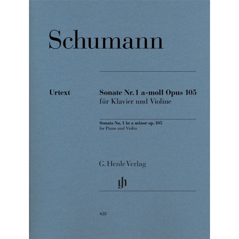 Robert Schumann - Violinsonate Nr. 1 a-moll op. 105 von Henle
