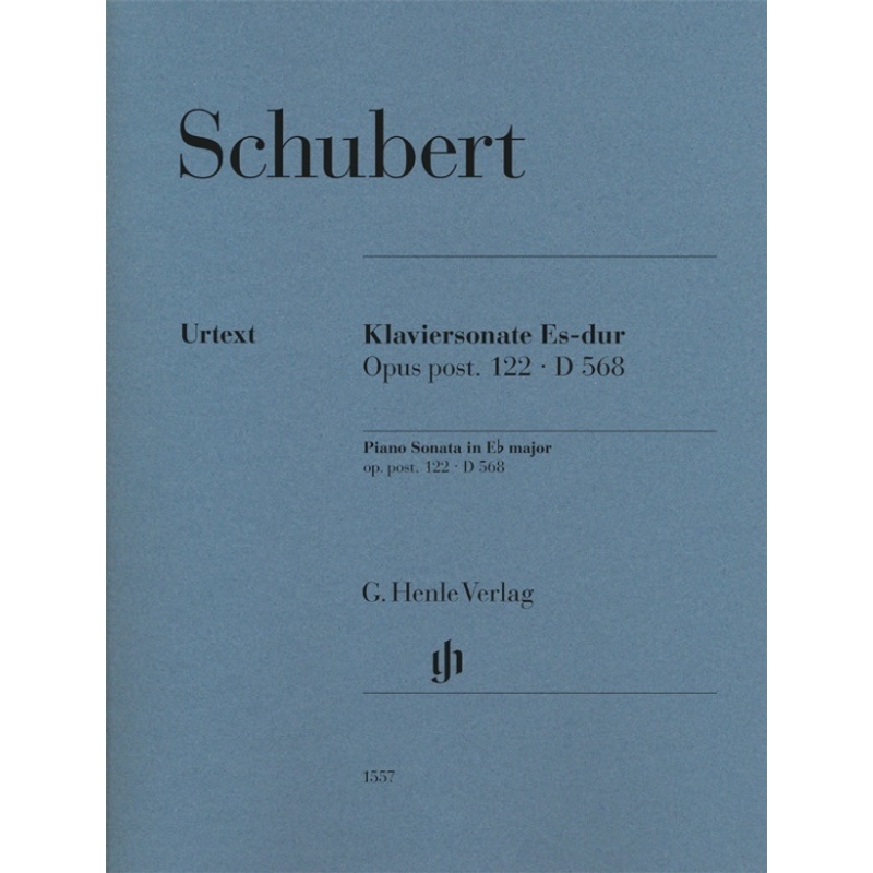 G. Henle Urtext-Ausgabe / Franz Schubert - Klaviersonate Es-dur op. post. 122 D 568 von Henle