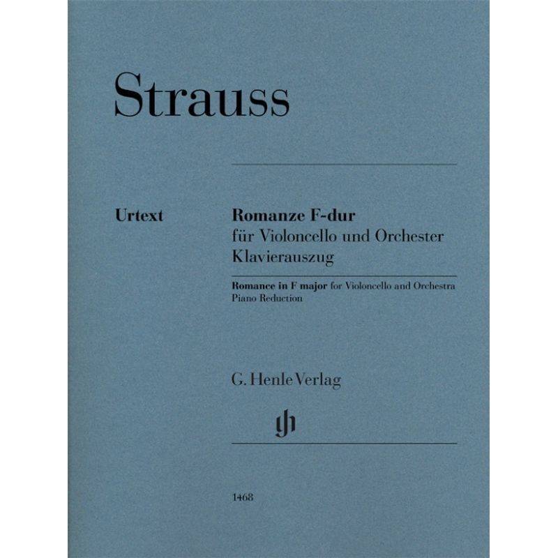 G. Henle Urtext-Ausgabe / Strauss, Richard - Violoncelloromanze F-dur von Henle