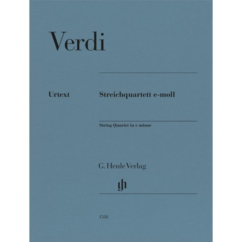 G. Henle Urtext-Ausgabe / Giuseppe Verdi - Streichquartett e-moll von Henle