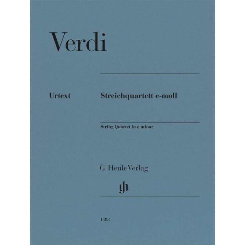 G. Henle Urtext-Ausgabe / Giuseppe Verdi - Streichquartett e-moll von Henle