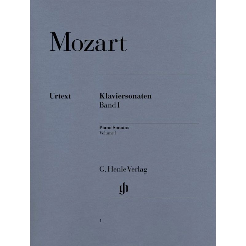 Wolfgang Amadeus Mozart - Klaviersonaten, Band I.Bd.1 von Henle