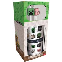 Minecraft Glass 485ml mit Toppern von Heo GmbH