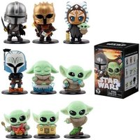 Star Wars The Mandalorian Cosbi Minifiguren 8 cm Blind Box Display (8) von Heo GmbH
