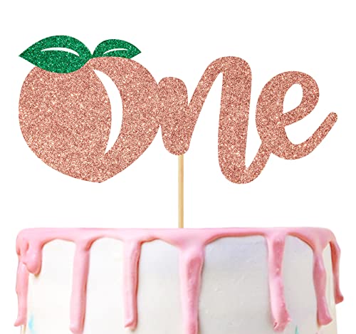 One Sweet Peach Cake Topper, Sweet as Peach/Sweet One Cake Decor, Cute First Birthday for Boy and Girl, Happy 1st Birthday Party Dekoration Supplies One Sweet Peach Cake Topper, Sweet as Peach/Sweet One Cake Decor, Cute First Birthday for Boy and Girl, Happy 1st Birthday Party Dekoration Supplies von Hequoyer