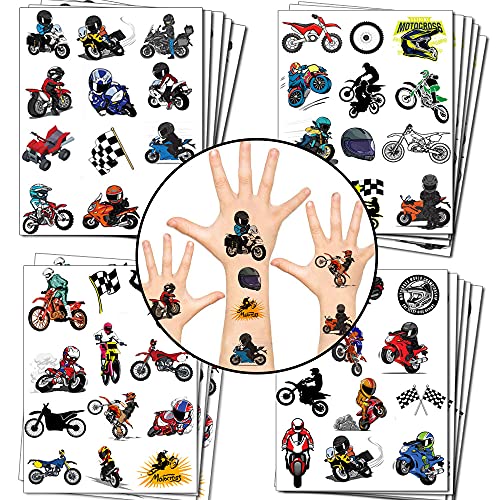 Herber Dirt Bike Party Favor 20 Blatt temporäre Tattoos für Dirt Bike Geburtstagsfeier Dekorationen Zubehör für Kinder Jungen Mädchen Herber Dirt Bike Party Favor 20 Blatt temporäre Tattoos für Dirt Bike Geburtstagsfeier Dekorationen Zubehör für Kinder Jungen Mädchen von Herber