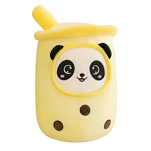 Herbests Bubble Tea Plüschtier, 24CM Kuscheltier Plüschpuppen Bubble Tea Plüsch Spielzeug Gefüllter Milchtee Weiche Softpuppe Kawaii Dekorative Kissen Spielzeug Geschenk Für Kinder,Panda Gelb Herbests Bubble Tea Plüschtier, 24CM Kuscheltier Plüschpuppen Bubble Tea Plüsch Spielzeug Gefüllter Milchtee Weiche Softpuppe Kawaii Dekorative Kissen Spielzeug Geschenk Für Kinder,Panda Gelb von Herbests