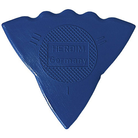 Herdim 3-Gauge Pick Blue Nylon (12 pcs) Plektrum von Herdim