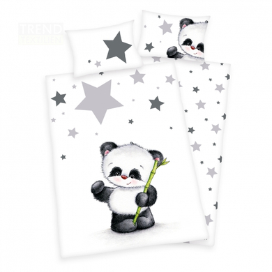 babybest® Bettwäsche Kleiner Panda 100 x 135 cm von babybest®
