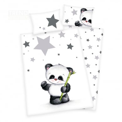 babybest® Bettwäsche Kleiner Panda 100 x 135 cm von babybest®
