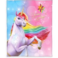 Herding 7528601035 - Unicorn Academy, Fleecedecke, 130 x 160 cm Herding 7528601035 - Unicorn Academy, Fleecedecke, 130 x 160 cm von Herding
