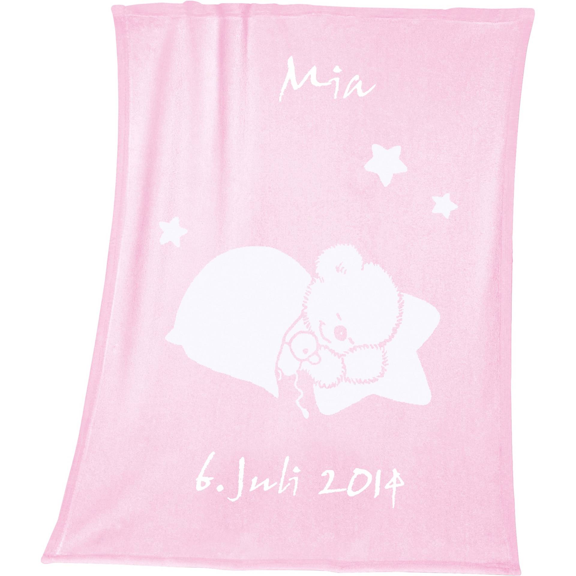 Herding Babydecke Unicade mit Namen 75x100 cm Herding Babydecke Unicade mit Namen 75x100 cm von Herding