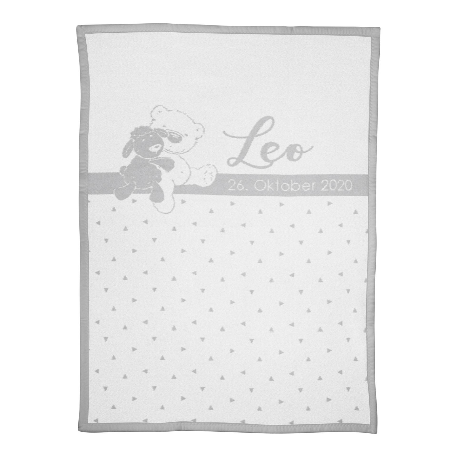 Herding Babydecke Unicade mit Namen 75x100 cm Herding Babydecke Unicade mit Namen 75x100 cm von Herding