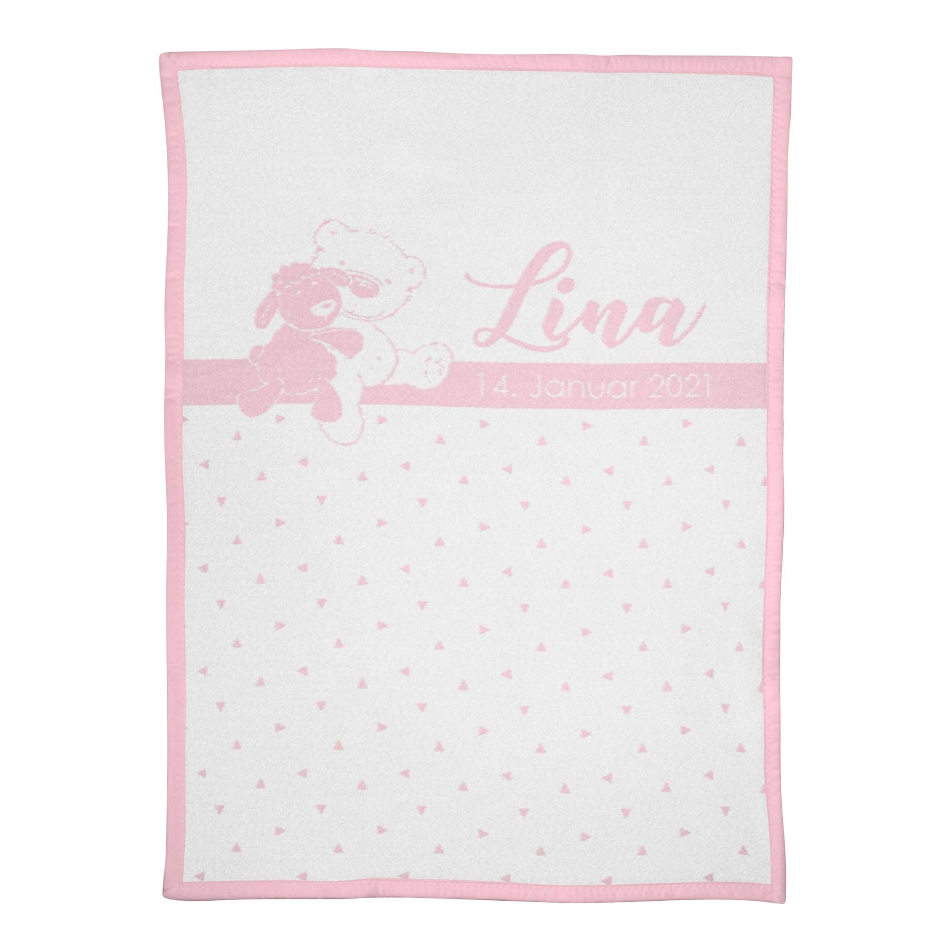 Herding Babydecke Unicade mit Namen 75x100 cm Herding Babydecke Unicade mit Namen 75x100 cm von Herding